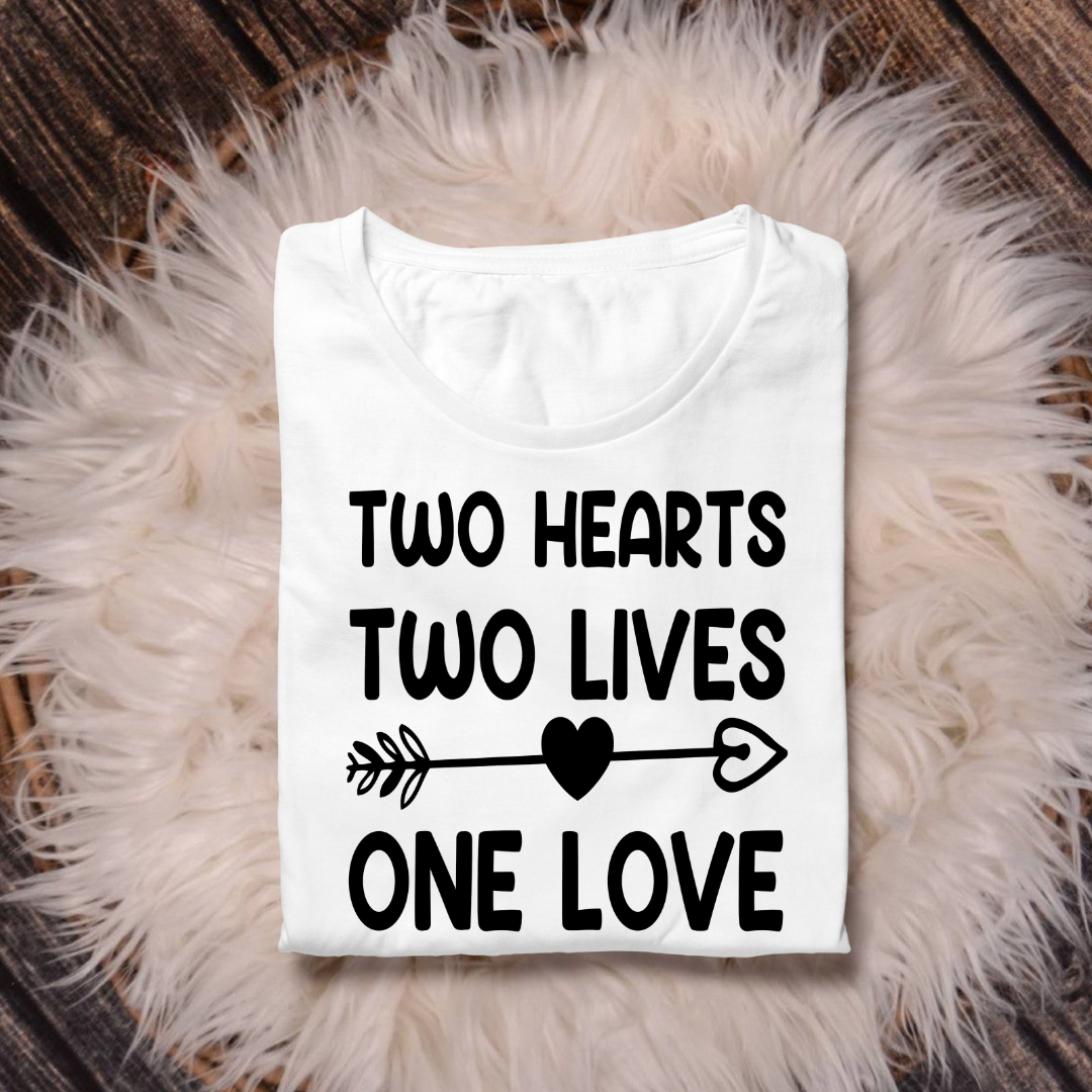 TWO HEARTS TWO LIVES ONE LOVE