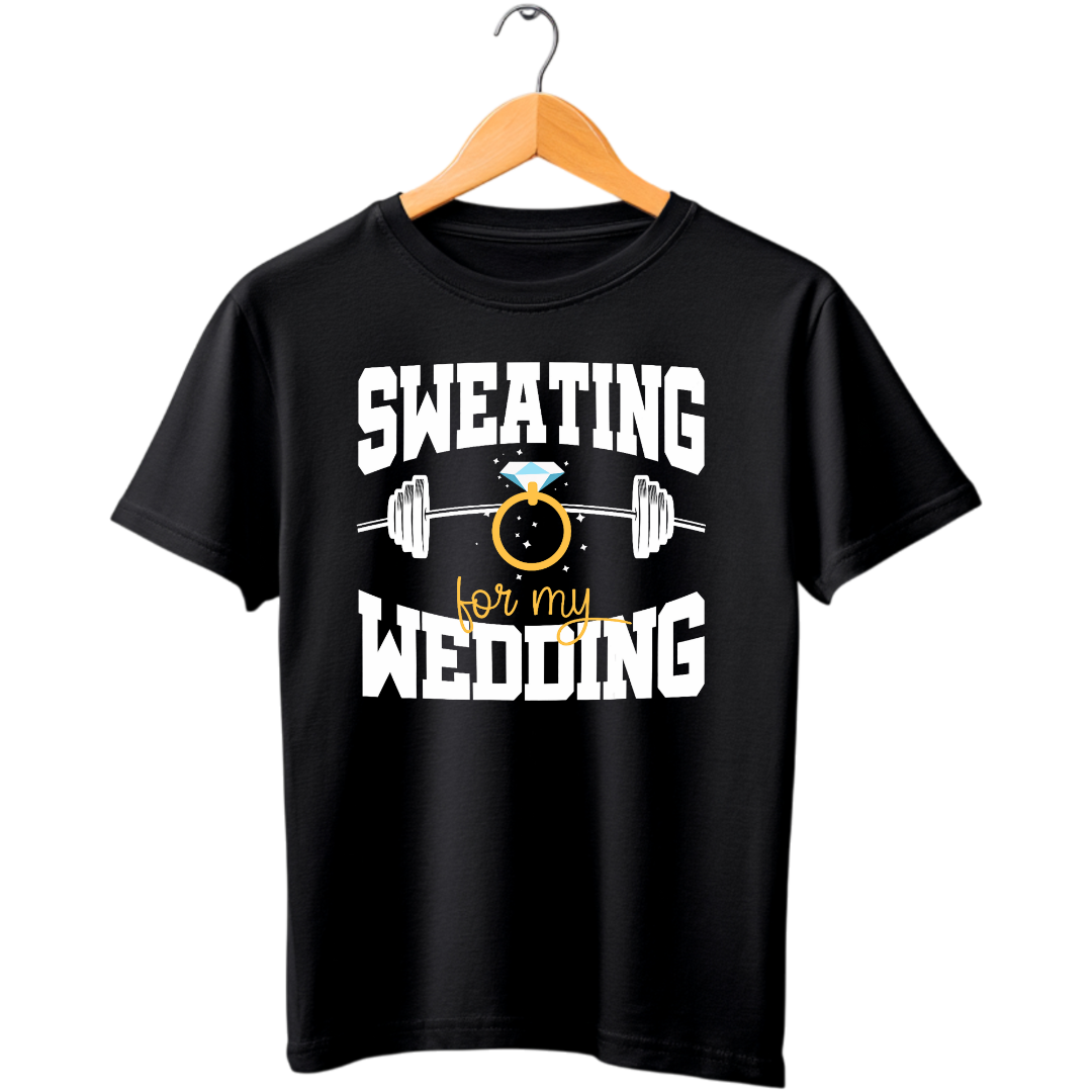 SWEATING FOR MY WEDDING
