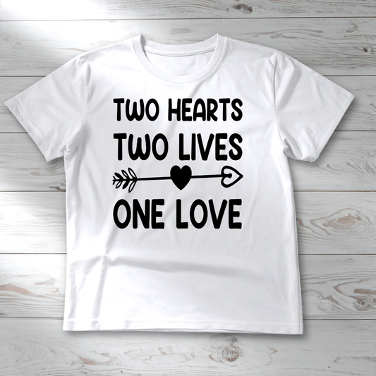 TWO HEARTS TWO LIVES ONE LOVE
