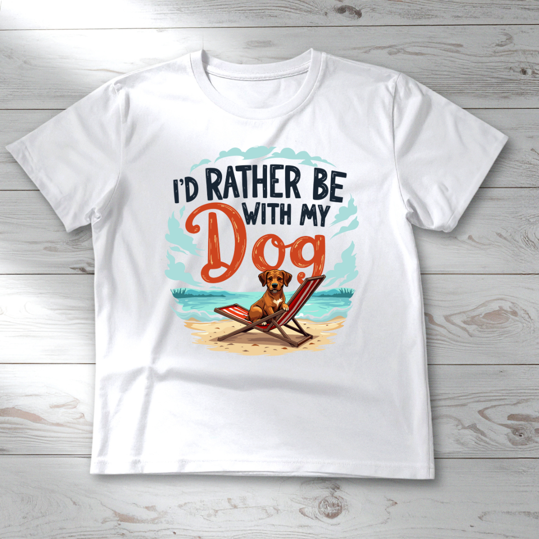 I'D RATHER BE WITH MY DOG